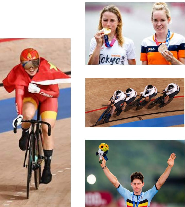 【BioracerFamily】東京オリンピック - ビオレーサーのサイクルウェアで表彰台に上がった選手達