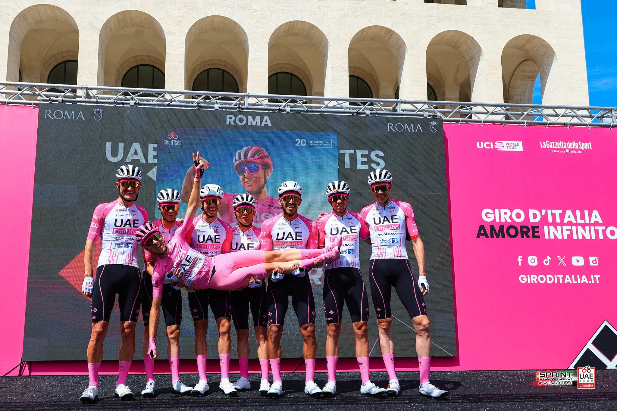 PISSEI プレスリリース】タディ・ポガチャル選手のGIRO D'ITALIA