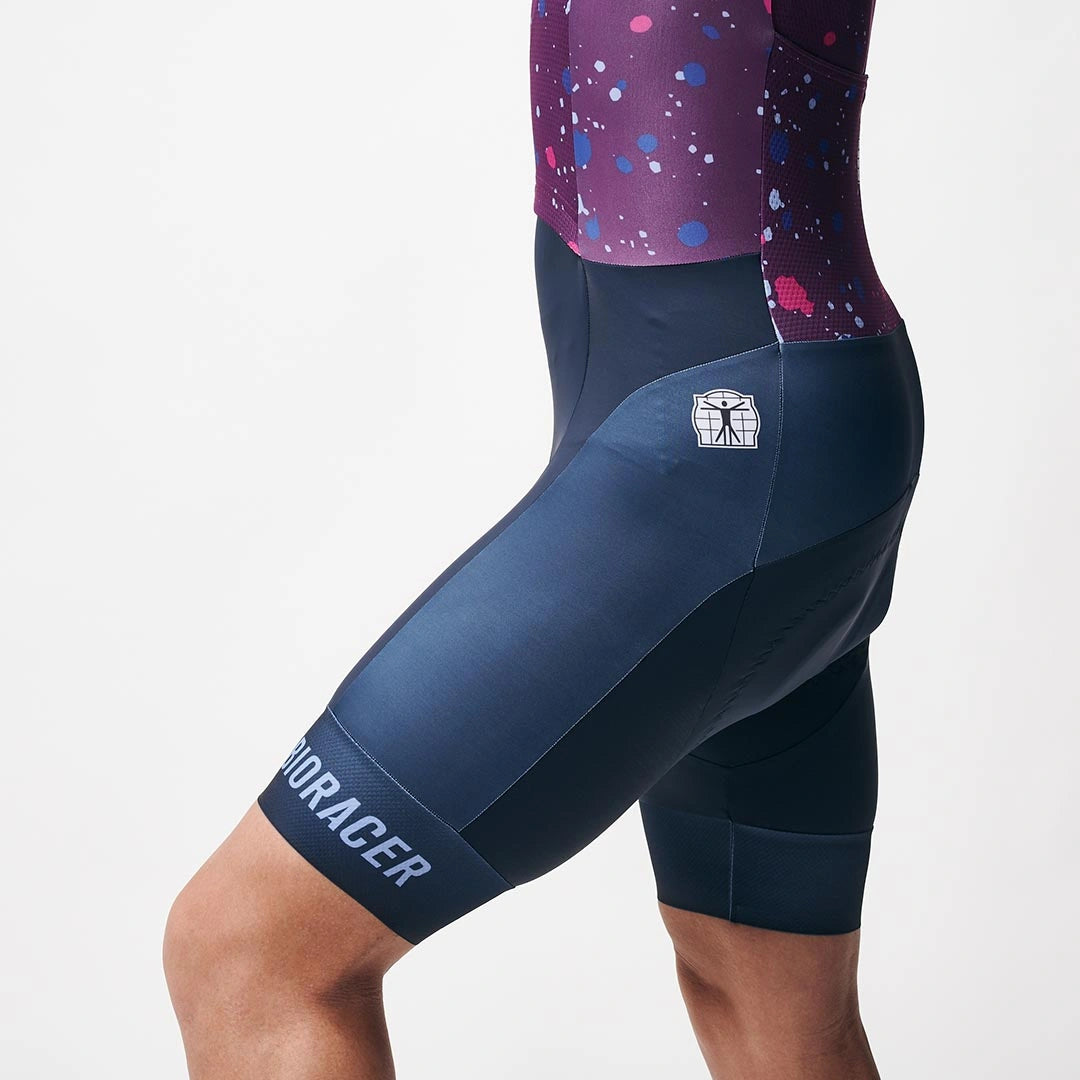 BIORACER ［JP LTD］RIDE ROAD RACE AEROSUIT SMOOTH PAD-DEEP PURPLE SPLATTER deep-purple - サイズ表 | CaLORS