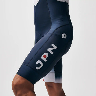 【予約】［JP LTD］ICON BIBSHORTS SMOOTH PAD-UCI Gran Fondo Team JAPAN