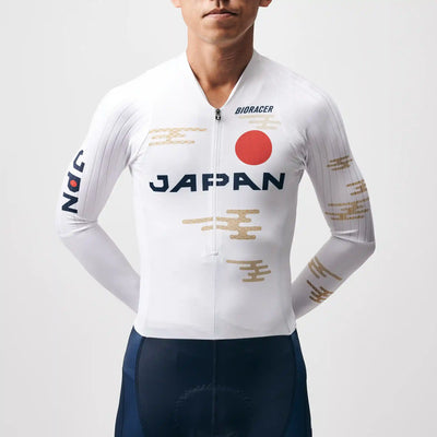 【予約】［JP LTD］ICON ELITE TIME TRIAL LONG SLEEVE AEROSUIT SMOOTH PAD-UCI Gran Fondo Team JAPAN