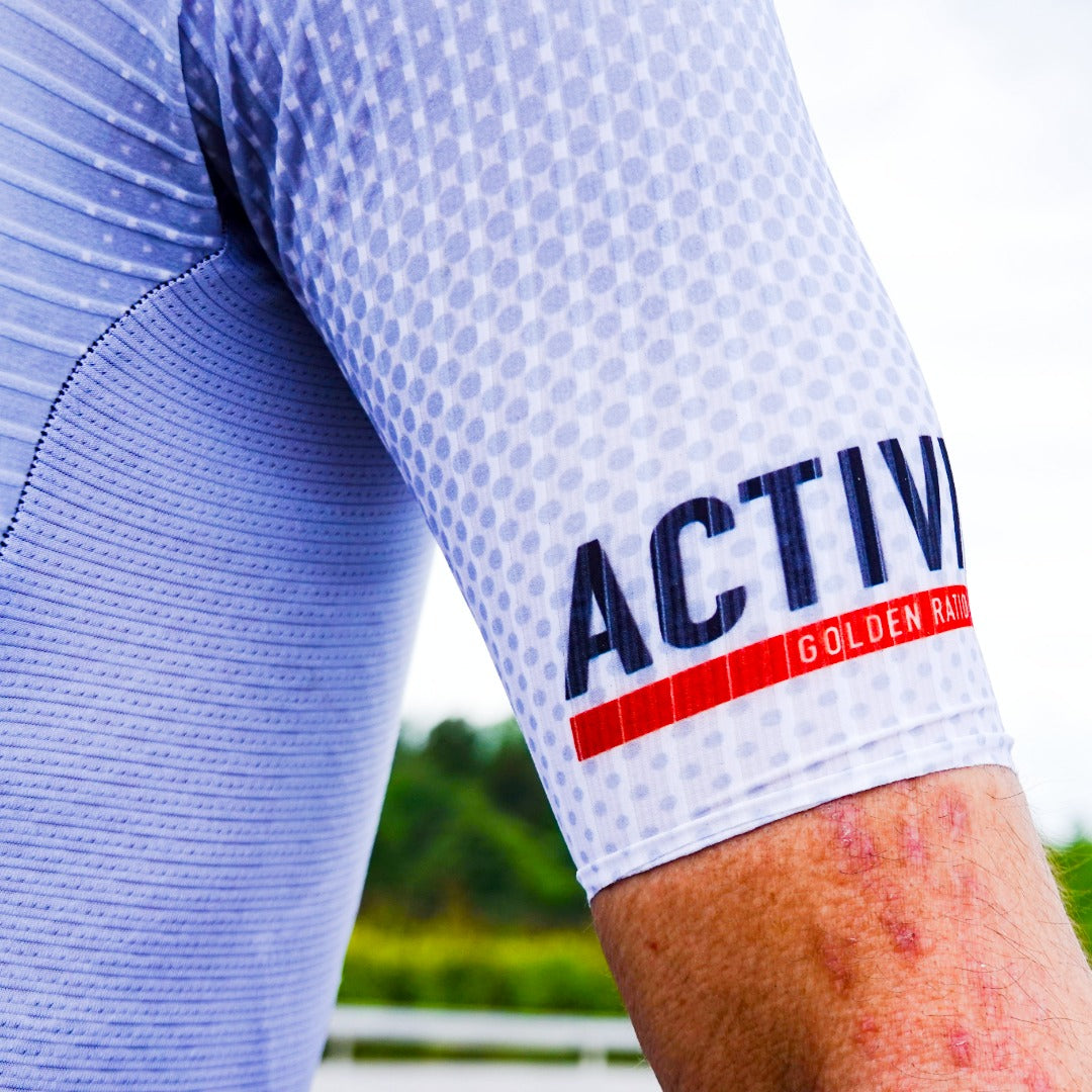 BIORACER×ACTIVIKE ジャージのディテール