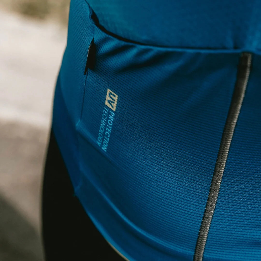 BIORACER Epic Ultralight Jersey PETROL BLUE Petrol Blue - ディテール拡大 | CaLORS