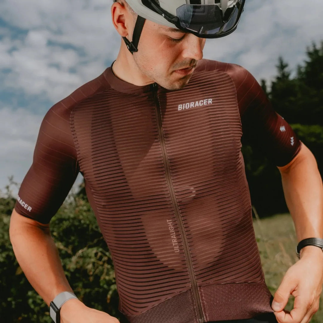 BIORACER Epic Ultralight Jersey RUSTIC COFFEE Rustic Coffee - 背面 | CaLORS