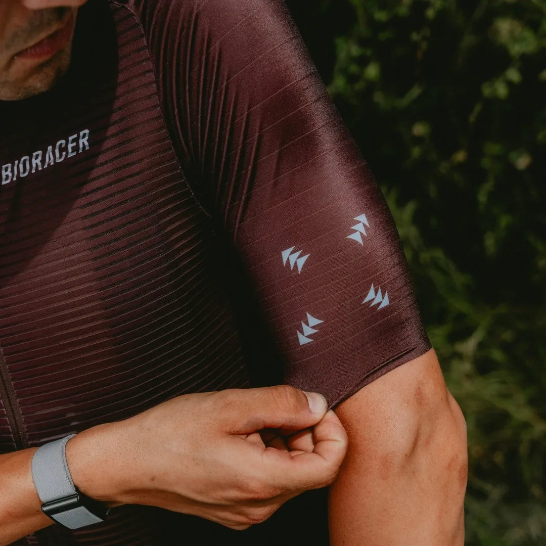 BIORACER Epic Ultralight Jersey RUSTIC COFFEE Rustic Coffee - 素材感 | CaLORS