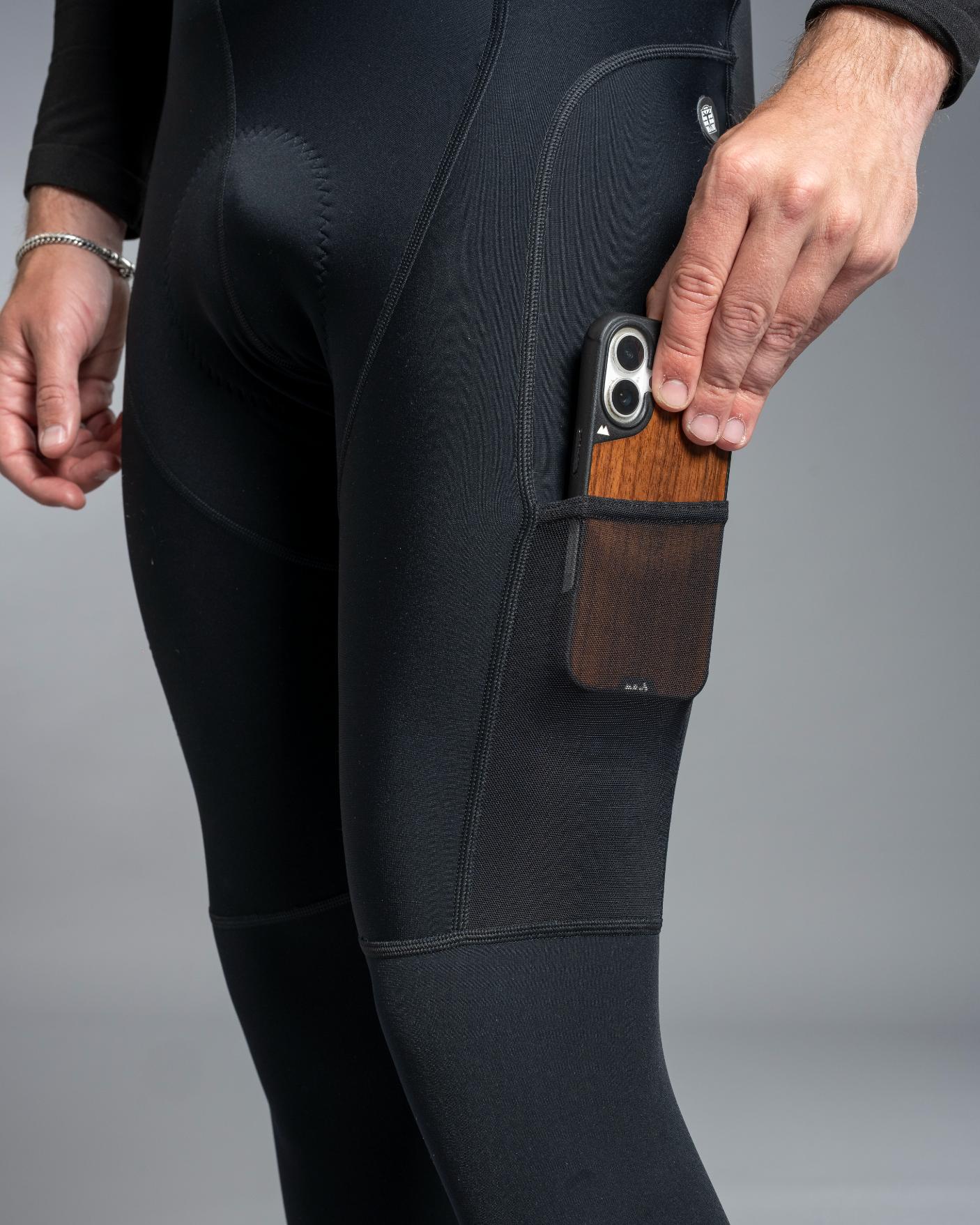 【受発注】Tempest Gravel Bibtights Black