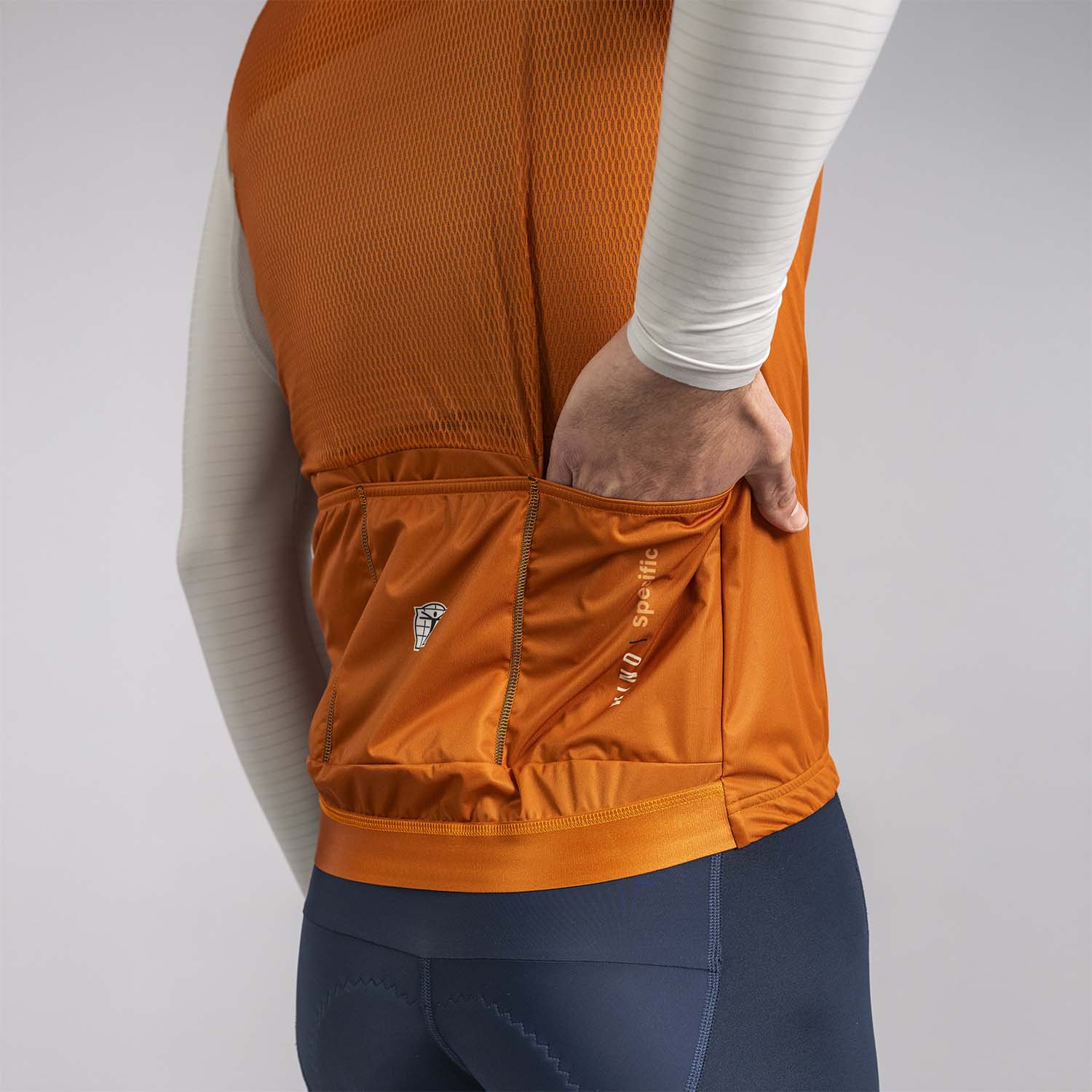 【受発注】Icon Gilet Rusty Ochre