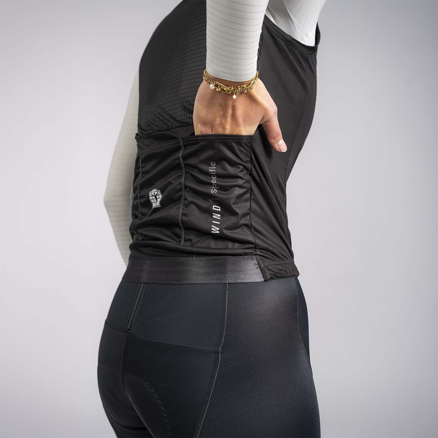 【受発注】Icon Women’s Gilet Eclipse Black