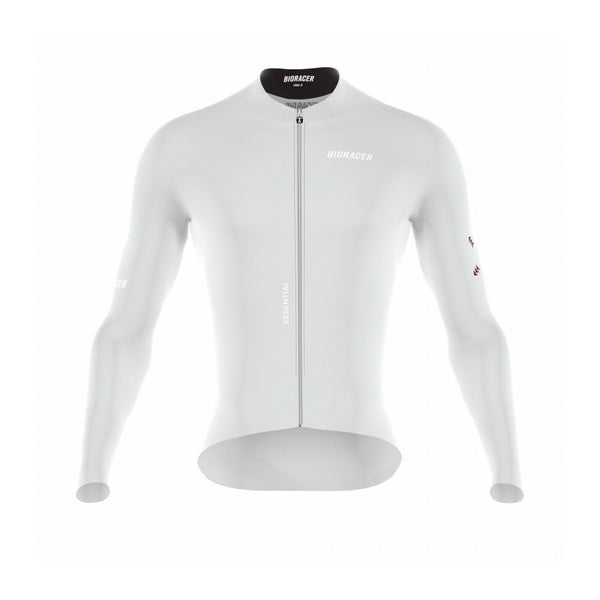 BIORACER エピック 長袖サイクルジャージ クールグレー | メンズ 春秋 サイクルジャージ ロードバイク CaLORS公式