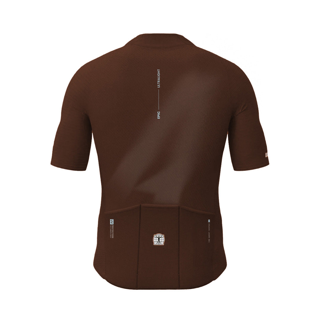 BIORACER Epic Ultralight Jersey RUSTIC COFFEE Rustic Coffee - ディテール | CaLORS
