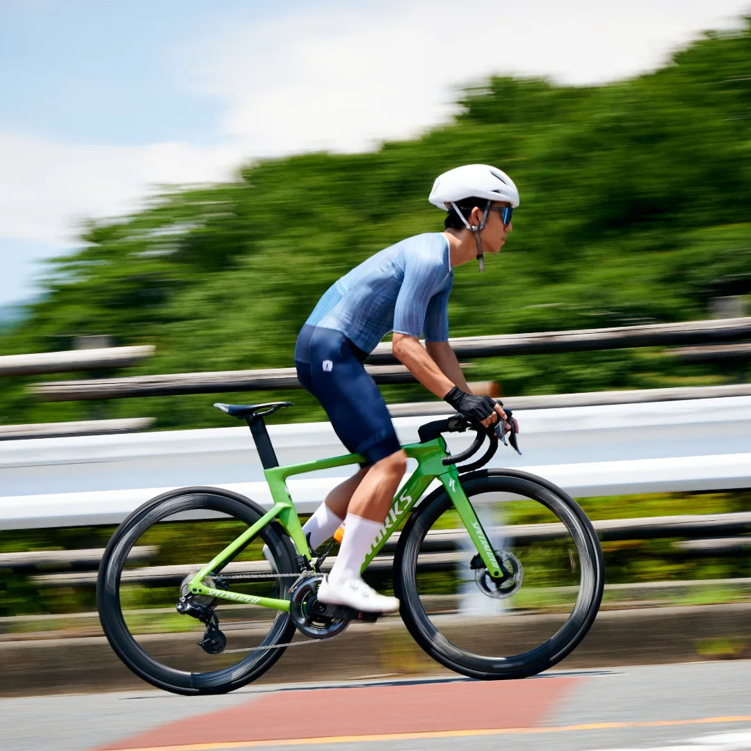 BIORACER ［JP LTD］EPIC FULLBREEZE AEROSUITS VAPOR2.0 SPS-(ICE BLUE) iceblue - 背面 | CaLORS
