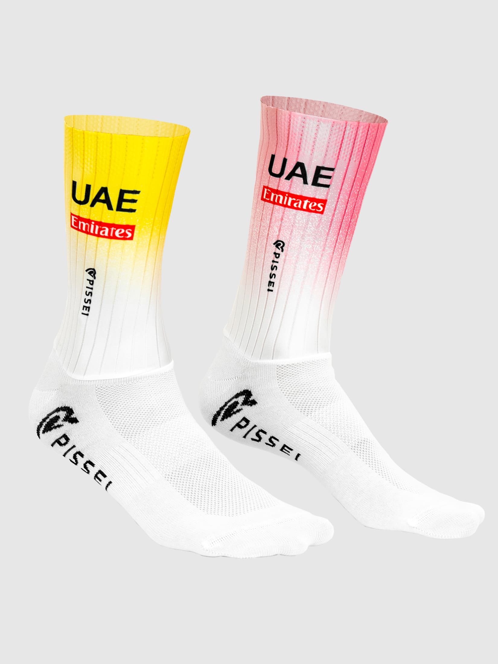 UAE TEAM EMIRATES GIRO24×TDF24総合優勝記念レプリカ エアロソックス