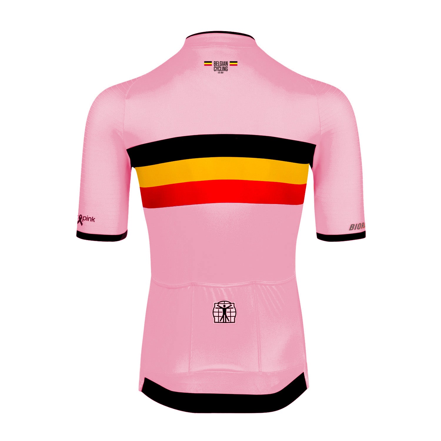 Official Belgian Cycling Icon Jersey – Think Pink Edition 2025