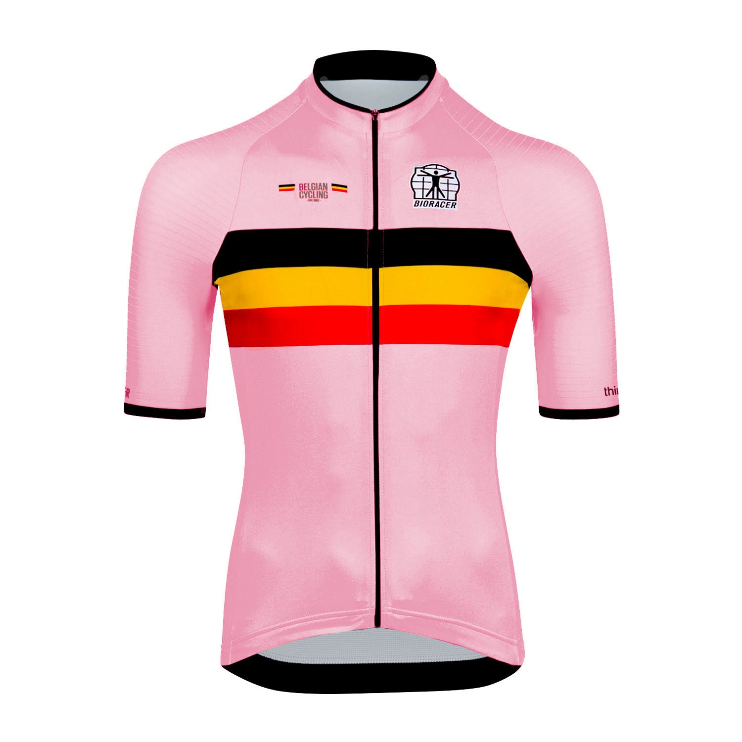 Official Belgian Cycling Icon Jersey – Think Pink Edition 2025