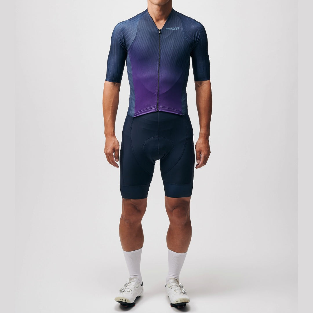BIORACER ［JP LTD］ICON ELITE ロードレース エアロスーツ ネイビー