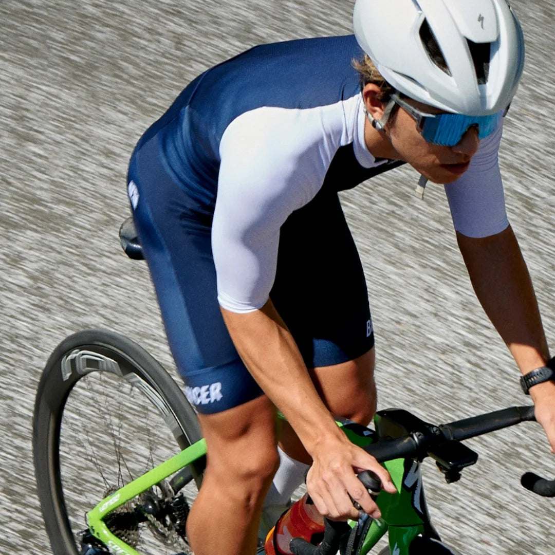 ［JP LTD］RIDE ROAD RACE AEROSUIT-NAVY×WHITE(SMOOTH PAD)