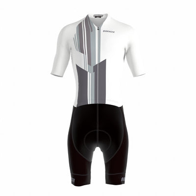 ［JP LTD］RIDE ROAD RACE AEROSUIT SMOOTH PAD-Racing Track White