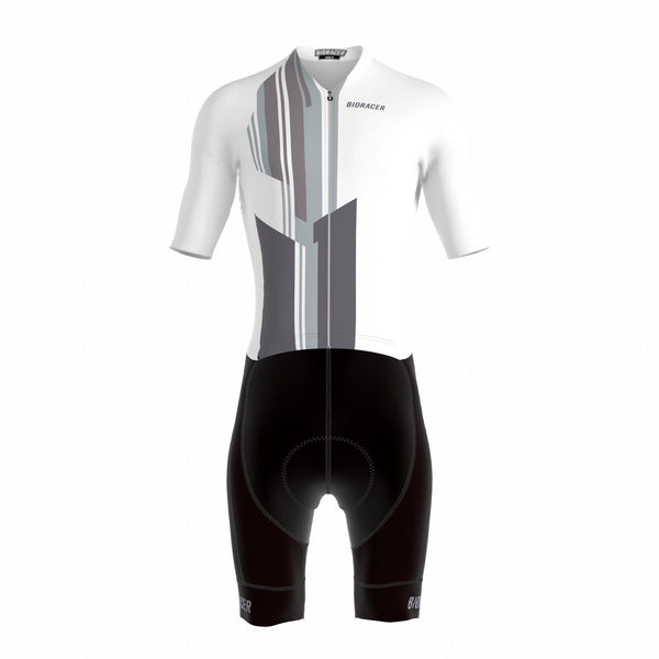 ［JP LTD］RIDE ROAD RACE AEROSUIT SMOOTH PAD-Racing Track White