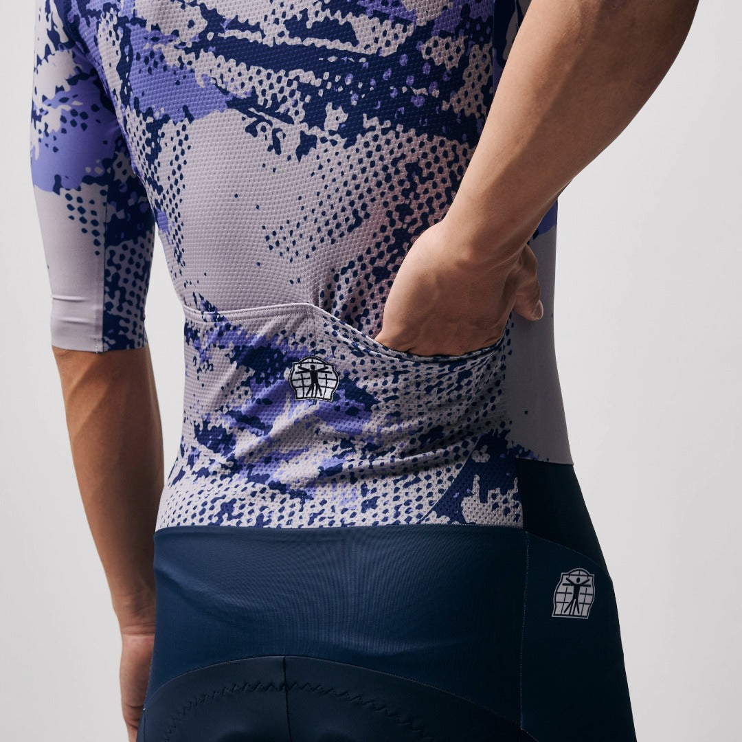 ［JP LTD］RIDE ROAD RACE AEROSUIT-E1 PURPLE(SMOOTH PAD)