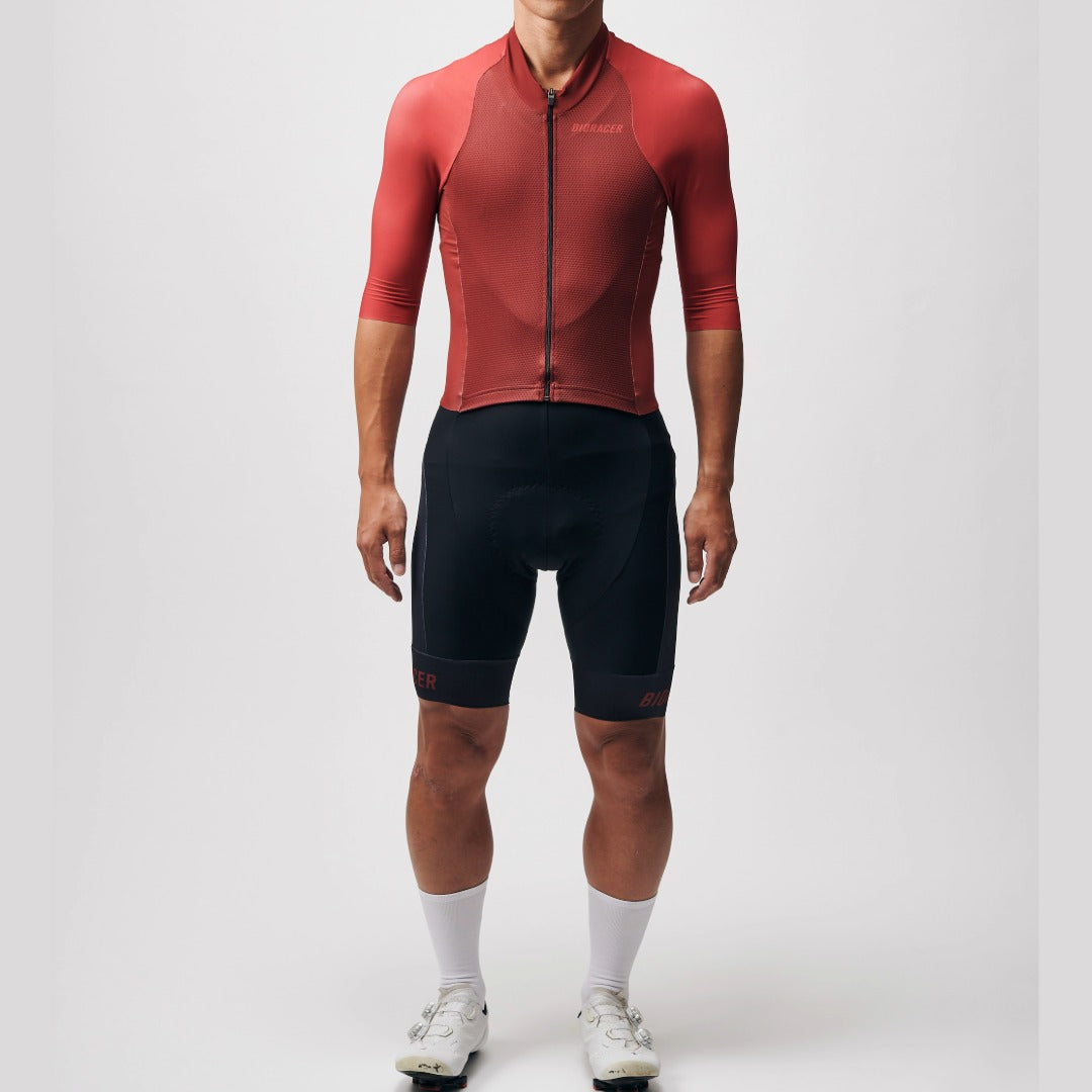 ［JP LTD］RIDE ROAD RACE AEROSUIT-RED 2TONE(SMOOTH PAD)