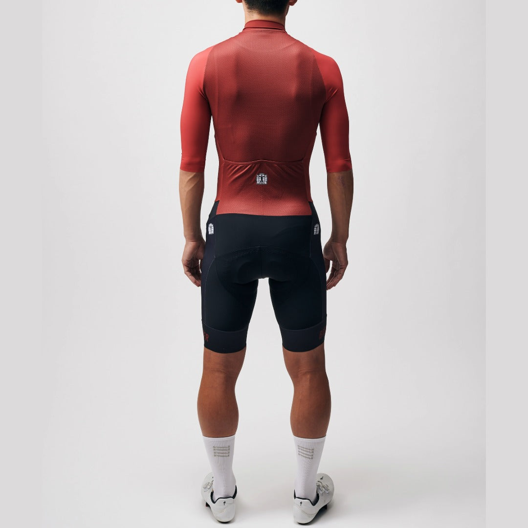 ［JP LTD］RIDE ROAD RACE AEROSUIT-RED 2TONE(SMOOTH PAD)
