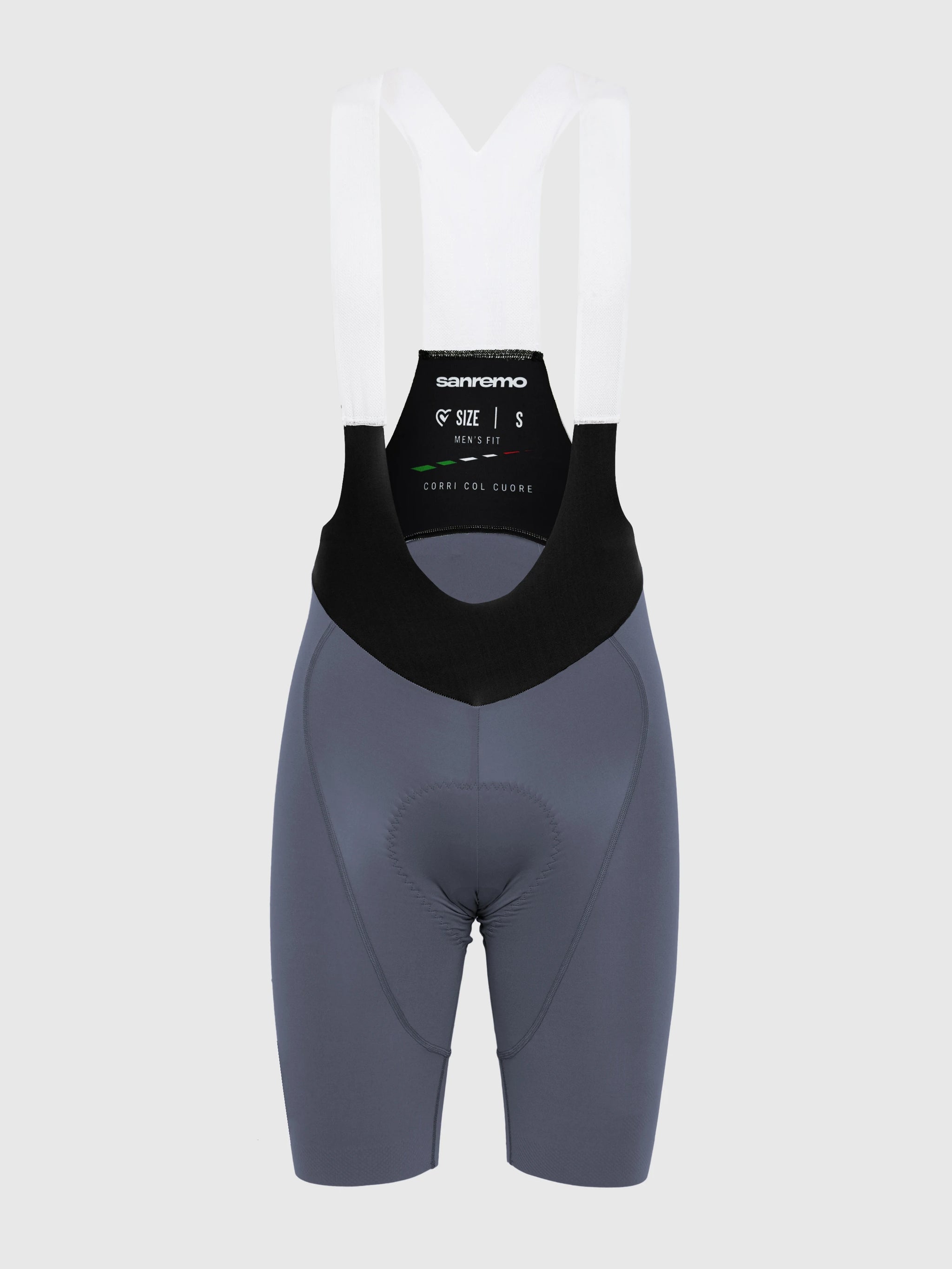  ビブ　ショーツ　グレー 新品 PISSEI サンレモ ビブショーツ グレー｜ロード・春夏・メンズ｜CaLORS