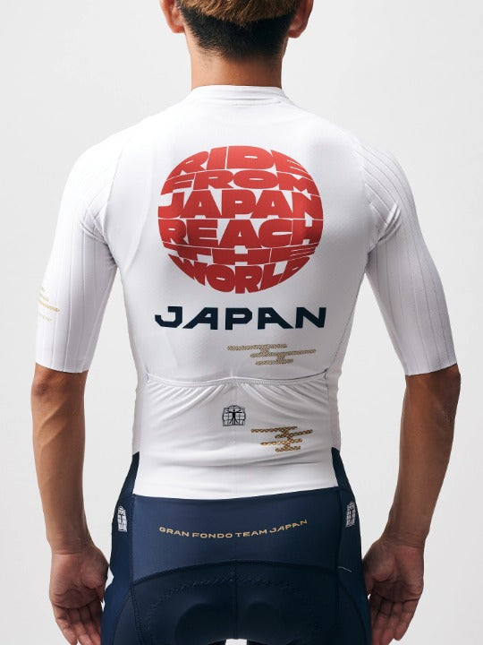 ［JP LTD］ICON ELITE ROAD RACE AEROSUIT SMOOTH PAD-UCI Gran Fondo Team JAPAN