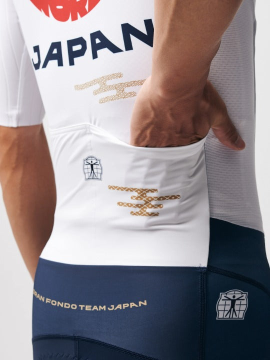 ［JP LTD］ICON ELITE ROAD RACE AEROSUIT SMOOTH PAD-UCI Gran Fondo Team JAPAN