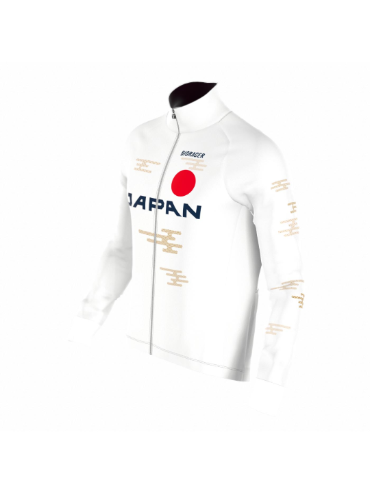 ［JP LTD］ICON TEMPEST THERMAL LONG SLEEVE JERSEY-UCI Gran Fondo Team JAPAN