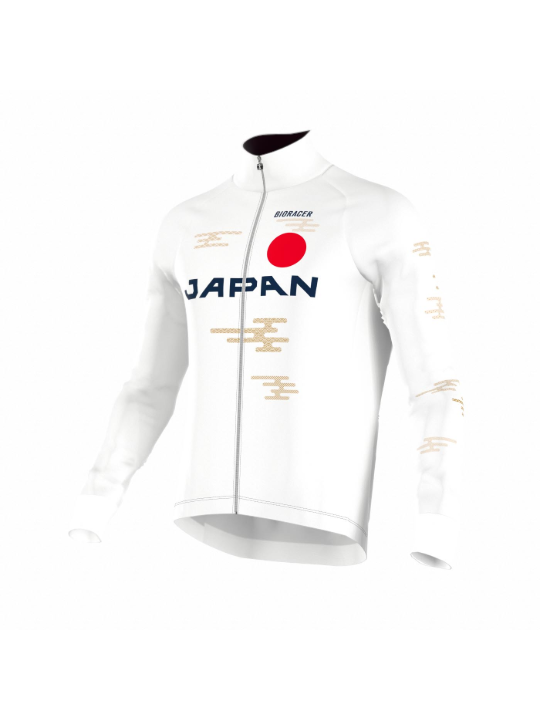 ［JP LTD］ICON TEMPEST THERMAL LONG SLEEVE JERSEY-UCI Gran Fondo Team JAPAN