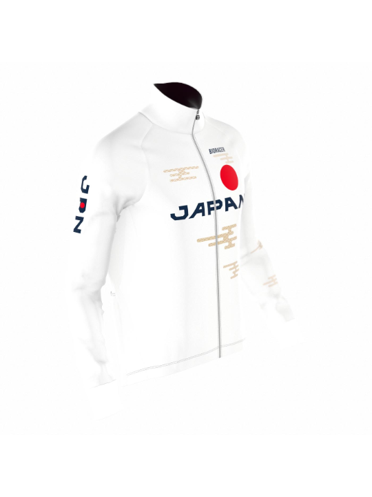 ［JP LTD］ICON TEMPEST THERMAL LONG SLEEVE JERSEY-UCI Gran Fondo Team JAPAN