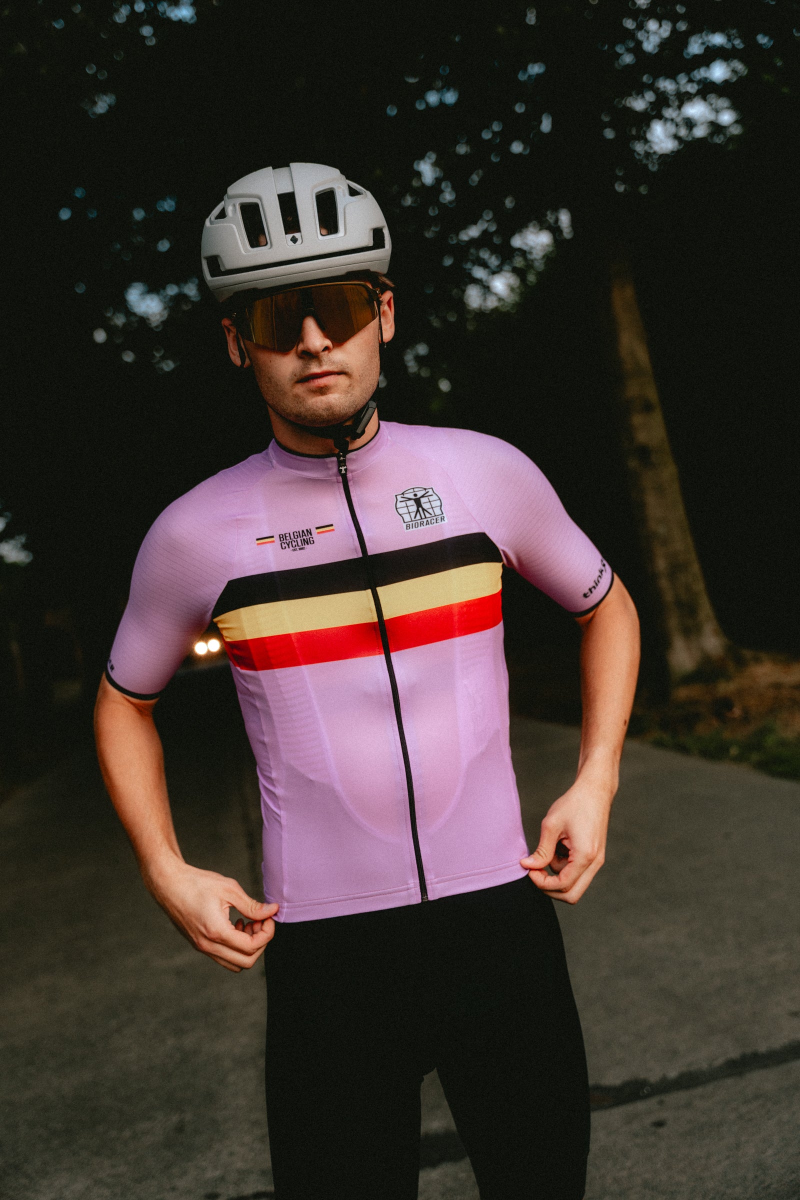 Official Belgian Cycling Icon Jersey – Think Pink Edition 2025