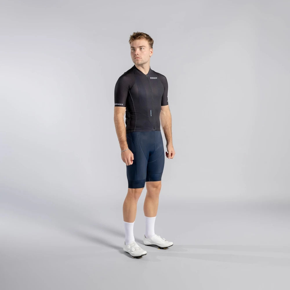 BIORACER Icon Jersey - Intrinsic ECLIPSE BLACK Eclipse Black - サイズ表 | CaLORS