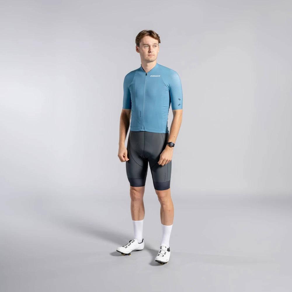 BIORACER Icon Jersey - Intrinsic PACIFIC SKY Pacific Sky - 素材感 | CaLORS