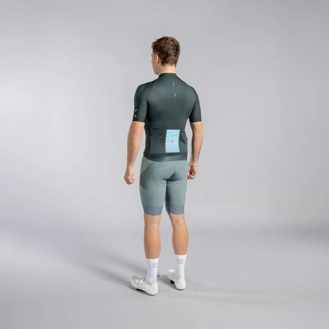 BIORACER Icon Jersey - Impulse EMERALD GREEN Emerald Green - 素材感 | CaLORS
