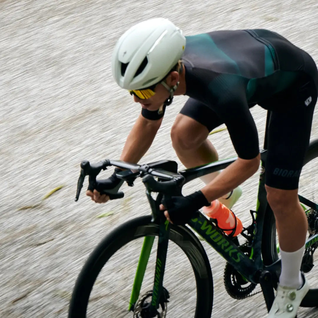 EPIC PARIS ROAD RACE AEROSUIT-BLACK-GREENFADE