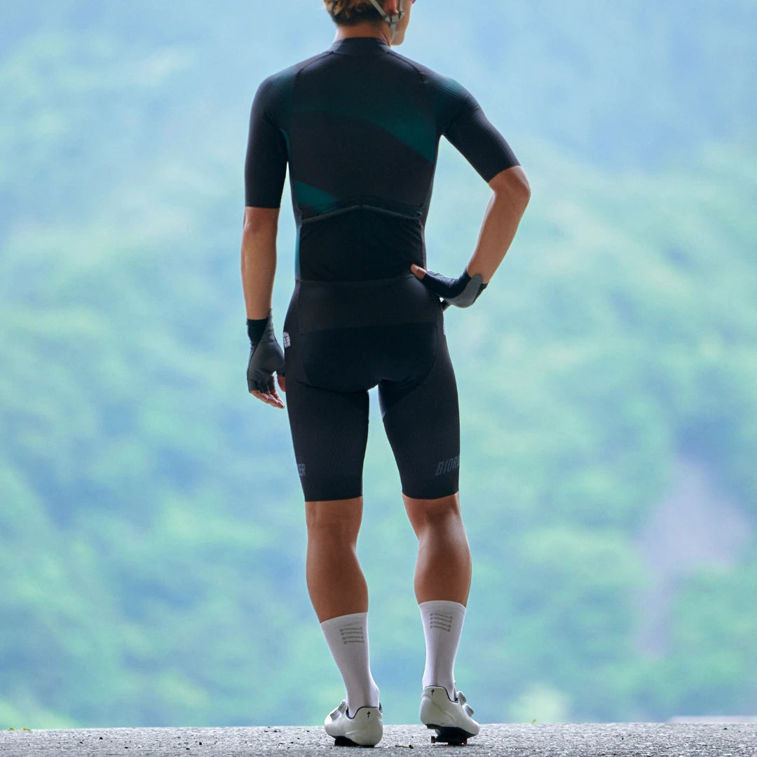 EPIC PARIS ROAD RACE AEROSUIT-BLACK-GREENFADE