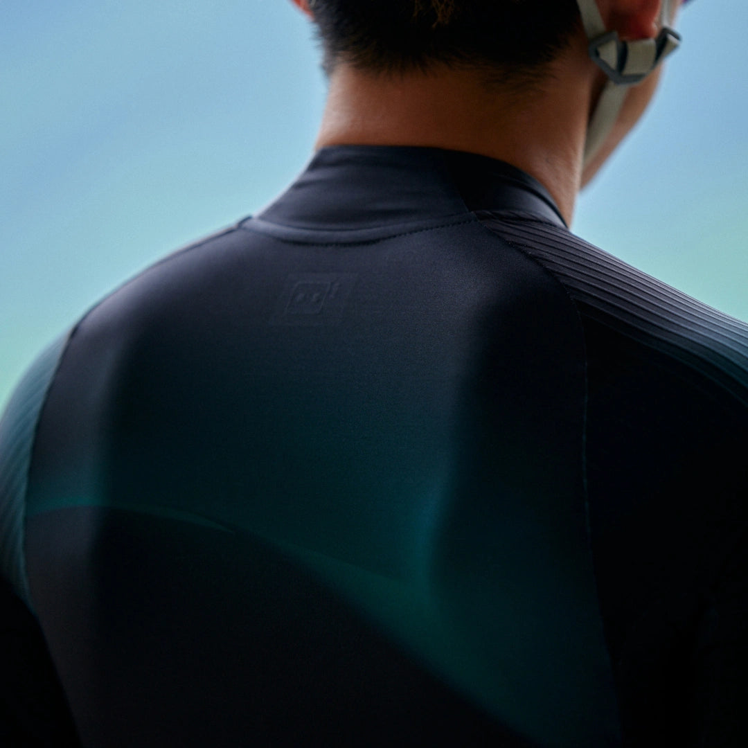 EPIC PARIS ROAD RACE AEROSUIT-BLACK-GREENFADE