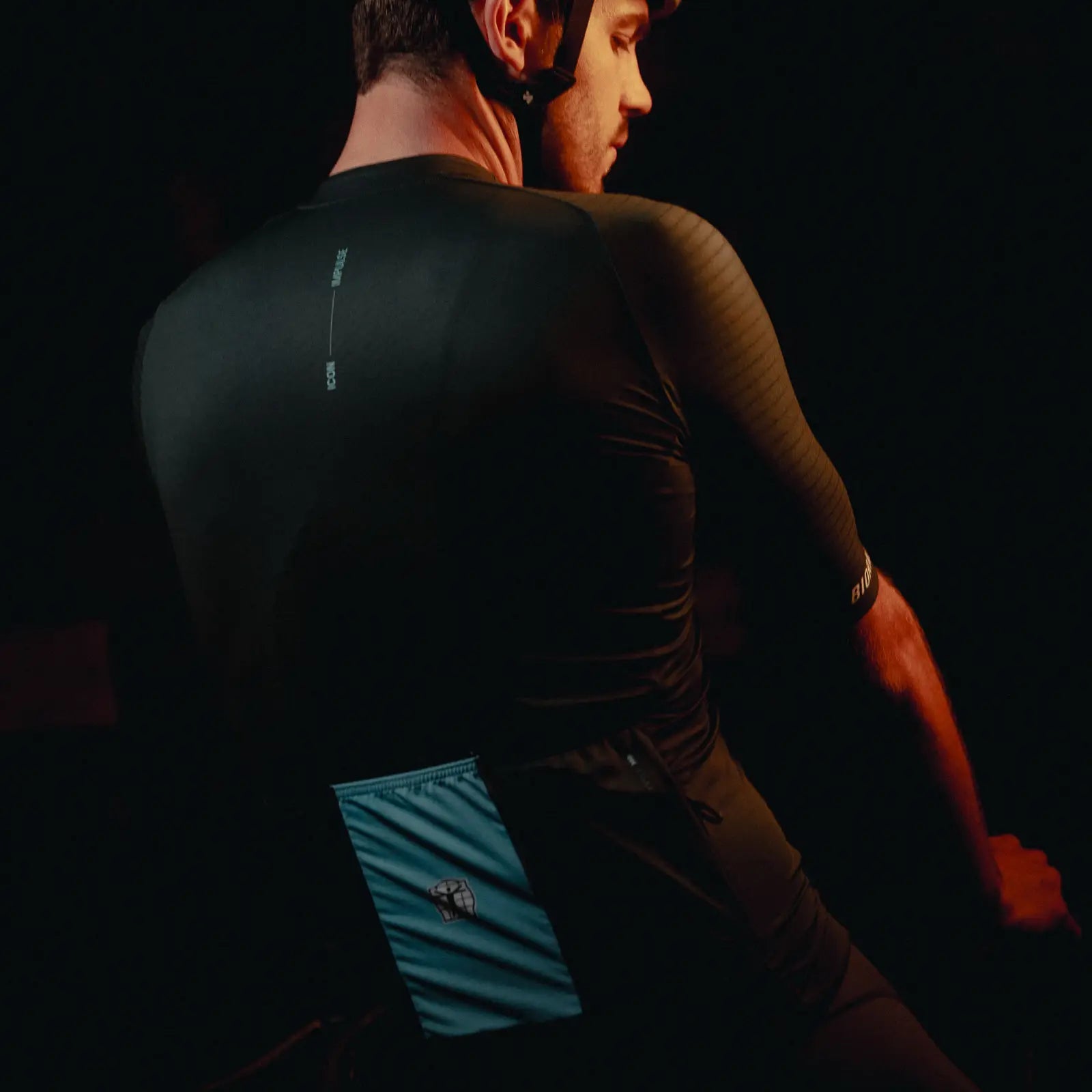 BIORACER Icon Jersey - Impulse EMERALD GREEN Emerald Green - サイド | CaLORS