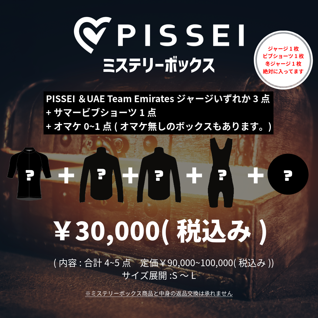 【数量限定】PISSEIミステリーボックス